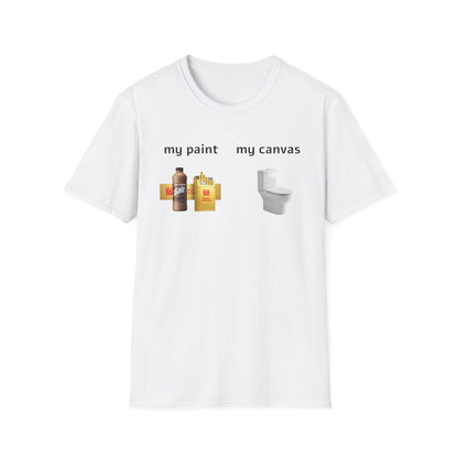 my paint, my canvas | T-Shirt