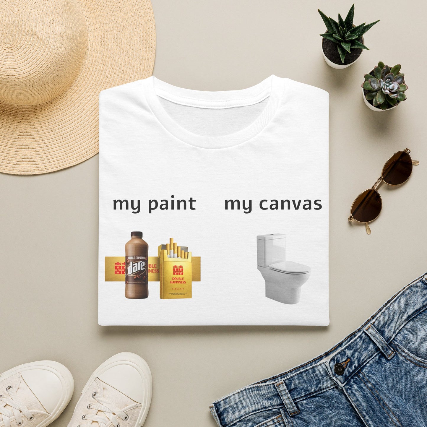 my paint, my canvas | T-Shirt