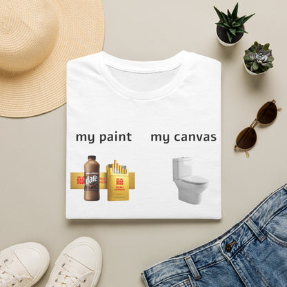 my paint, my canvas | T-Shirt